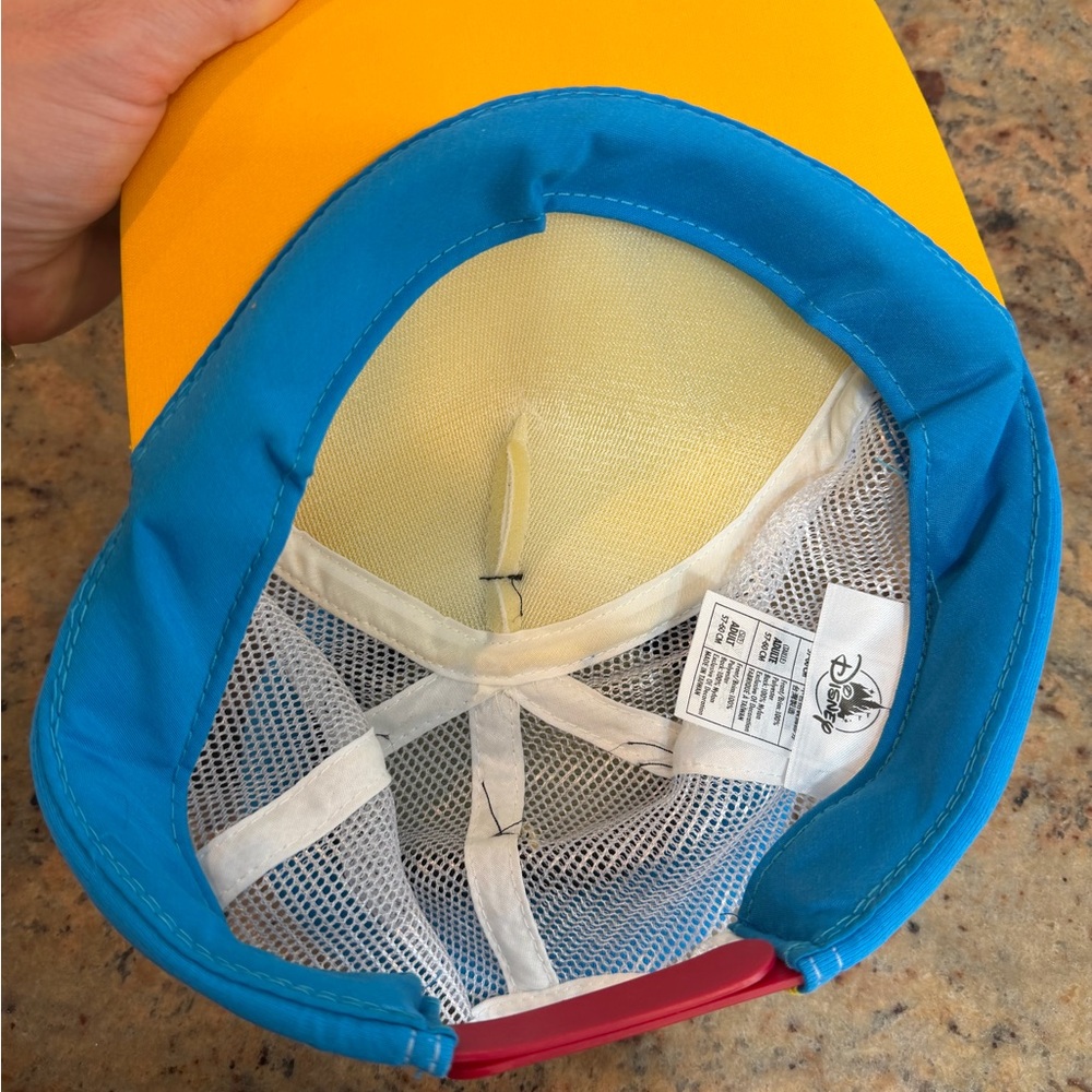 Disney parks  Donald Duck Mesh  Hat - Blue & Yellow - Picture 2 of 2